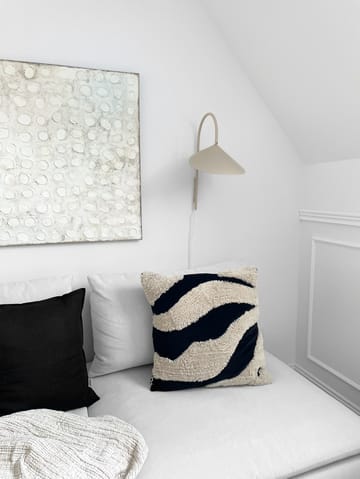 Housse de coussin en lin Calm 50x50 cm - Carbon - Scandi Living