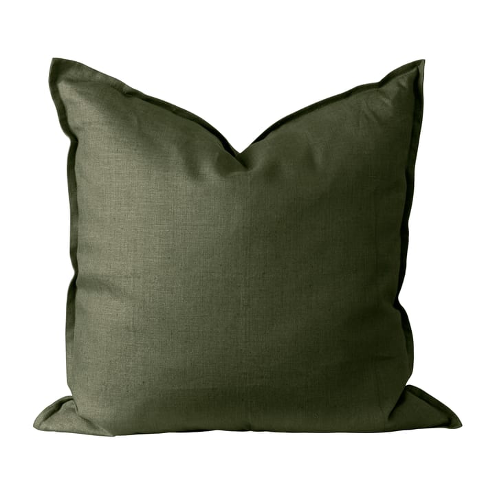 Housse de coussin en lin Calm 50x50 cm - Forest Green - Scandi Living