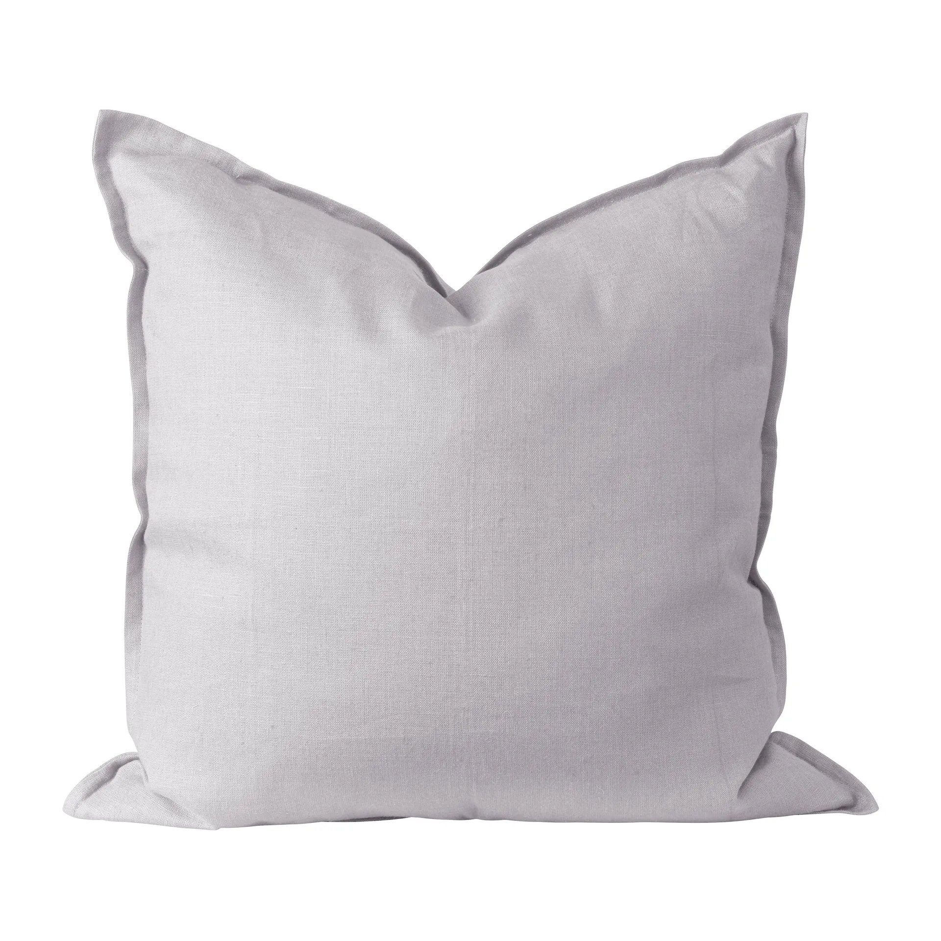 Housse de coussin en lin Calm 50x50 cm, Icy Grey Scandi Living
