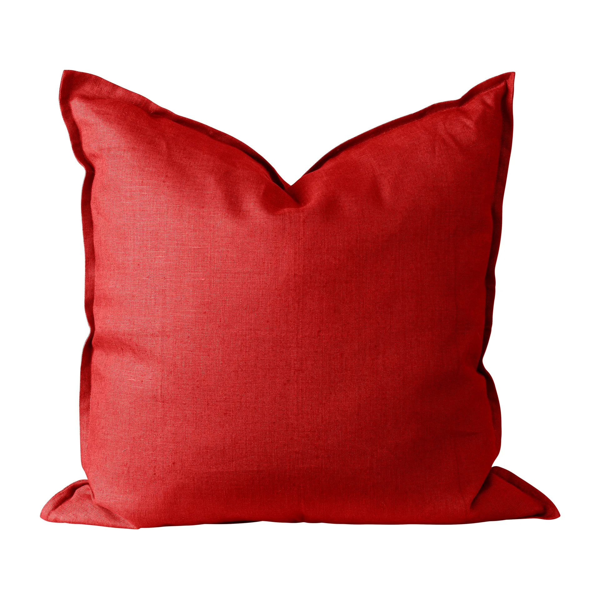Housse de coussin en lin Calm 50x50 cm, Red Scandi Living