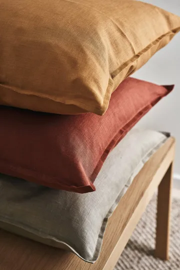 Housse de coussin en lin Calm 50x50 cm - Sable  - Scandi Living