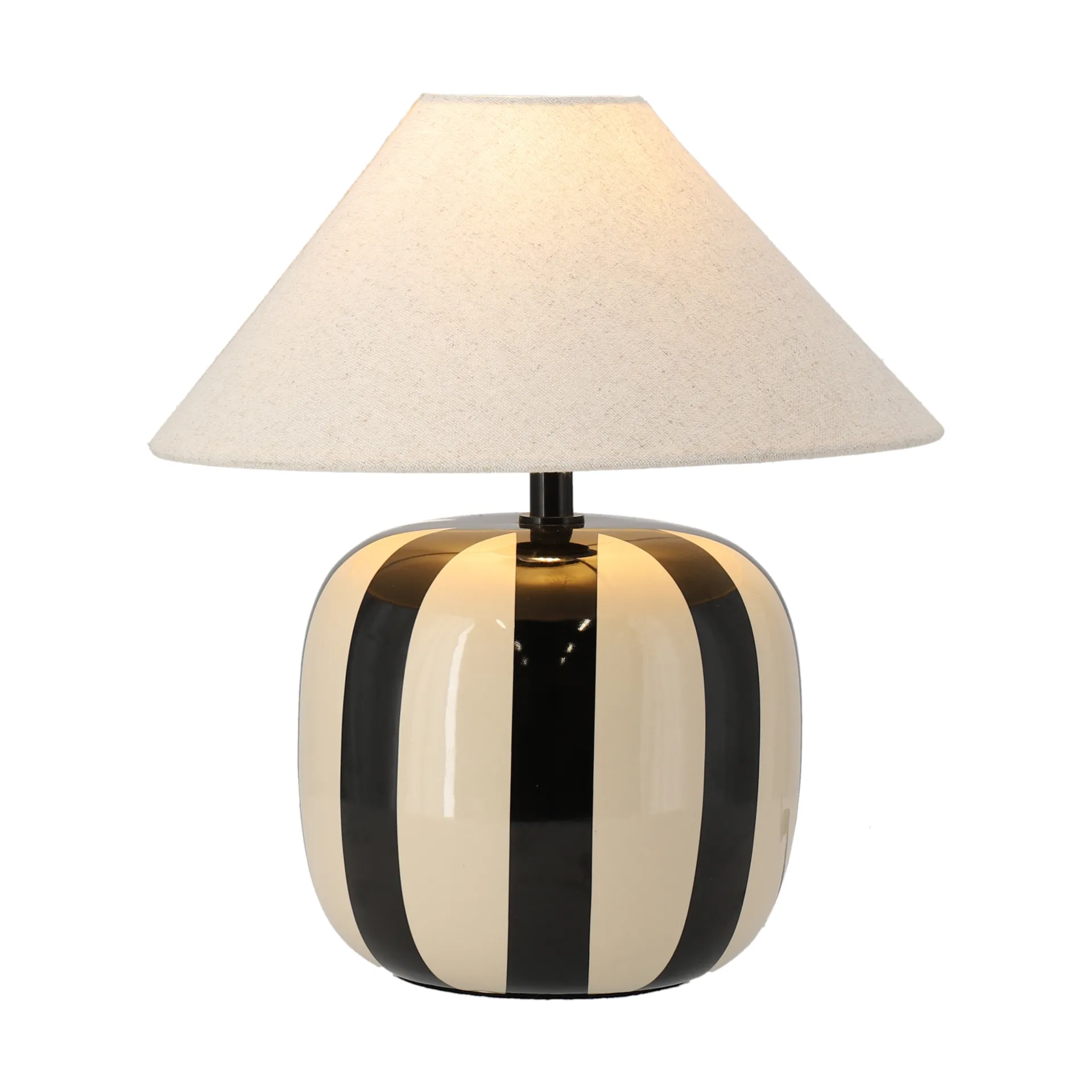 Lampe de table Alvar 31 cm, Noir Scandi Living