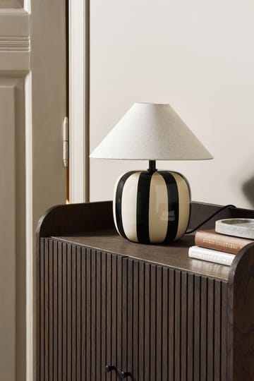 Lampe de table Alvar 31 cm - Noir - Scandi Living