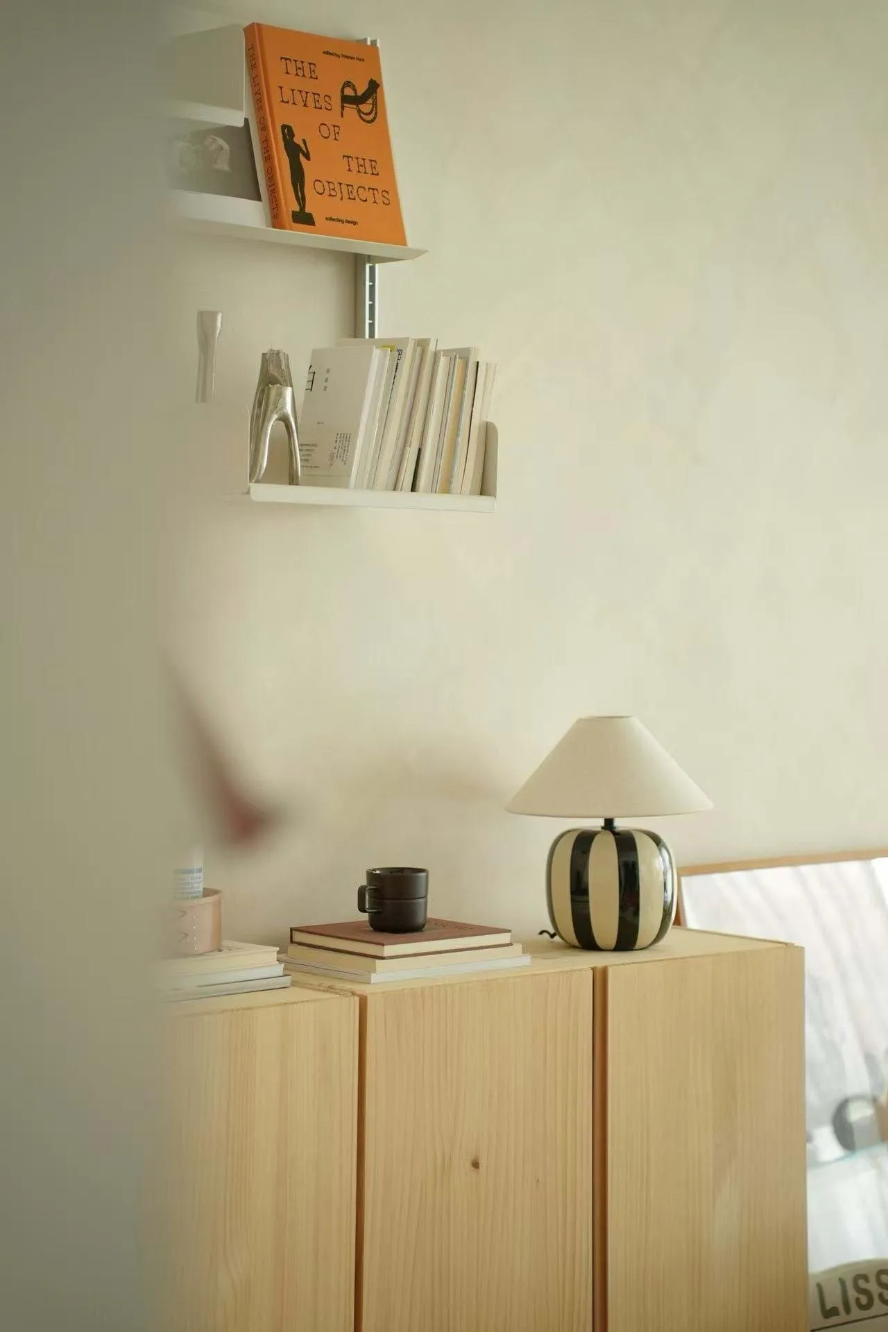 Lampe de table Alvar 31 cm, Noir Scandi Living