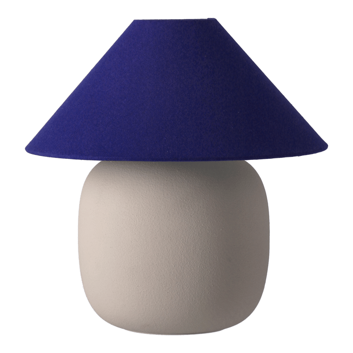 Lampe de table Boulder 29 cm beige-cobolt - undefined - Scandi Living