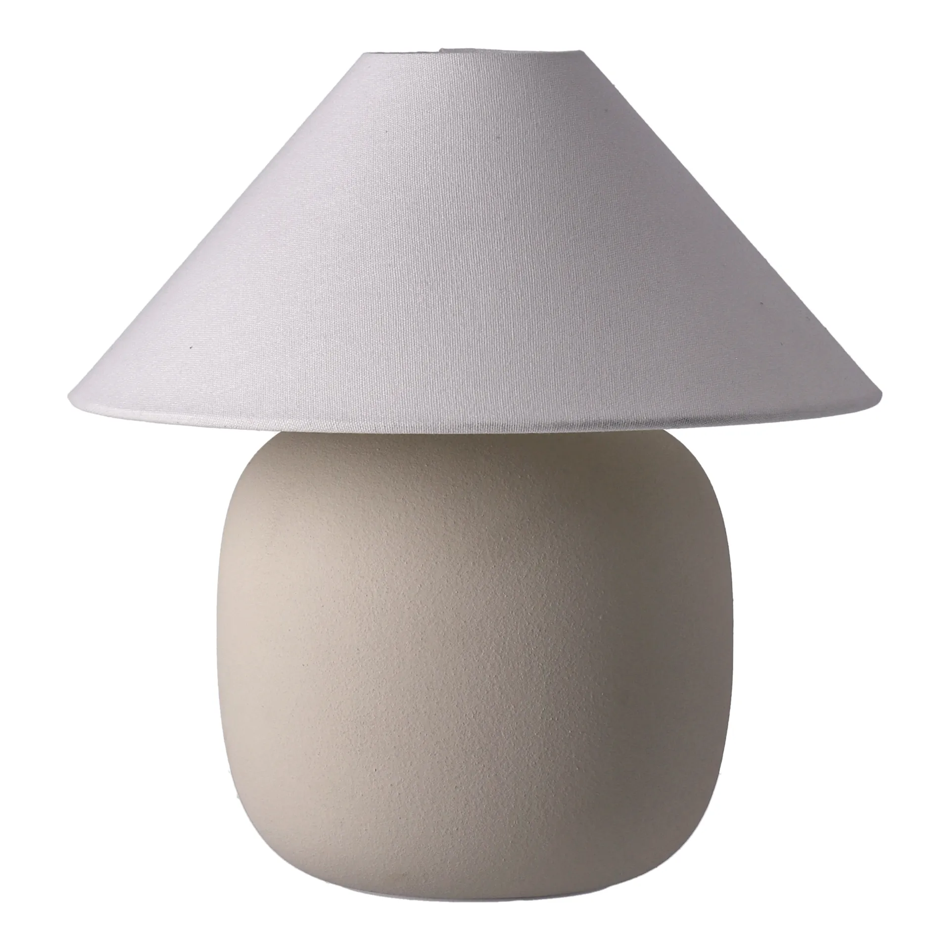 Lampe de table Boulder 29 cm beige-white,  Scandi Living