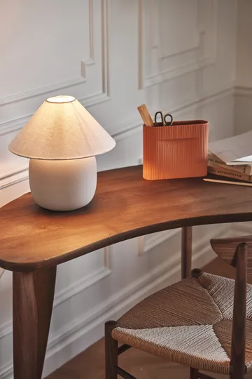 Lampe de table Boulder 29 cm beige-white - Scandi Living