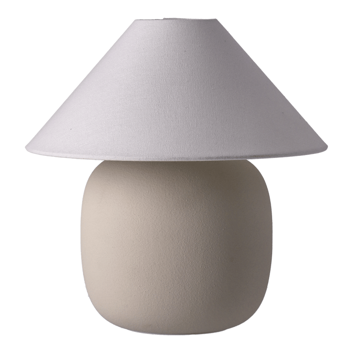 Lampe de table Boulder 29 cm beige-white - undefined - Scandi Living