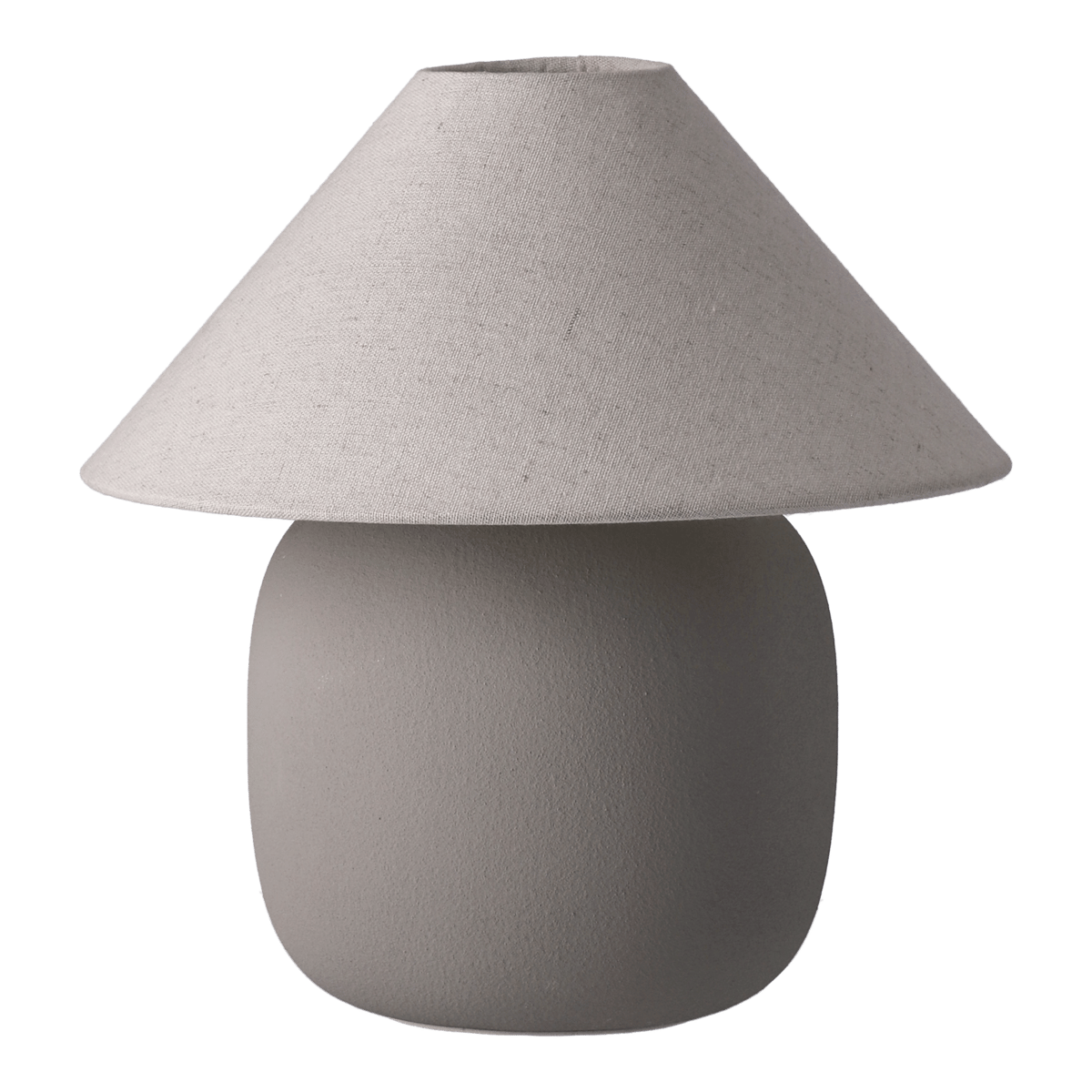 scandi living lampe de table boulder 29 cm grey-nature pied de lampe