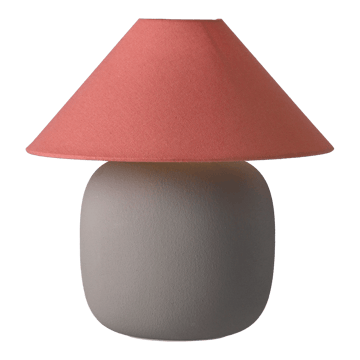 Lampe de table Boulder 29 cm grey-peach - undefined - Scandi Living