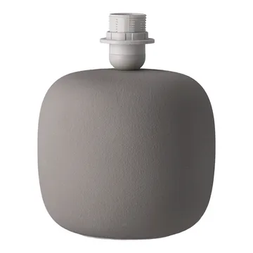 Lampe de table Boulder 29 cm grey-pleated white - Scandi Living