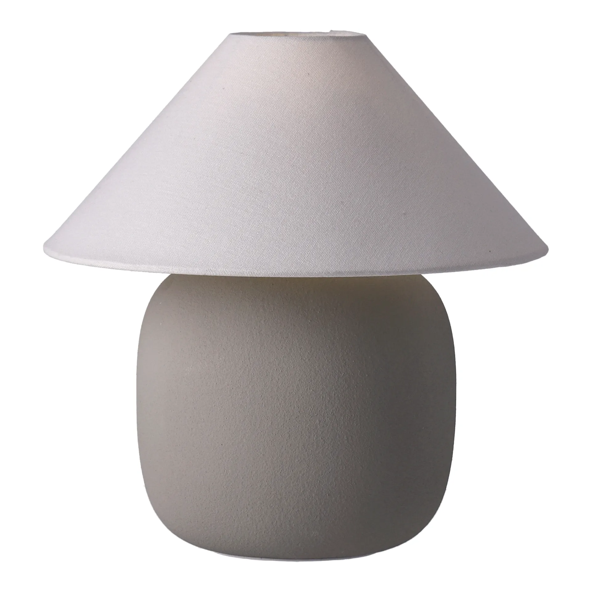 Lampe de table Boulder 29 cm grey-white,  Scandi Living