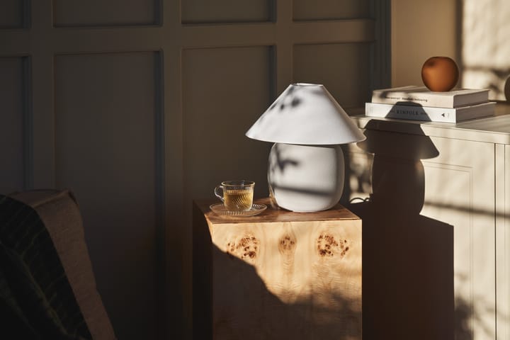 Lampe de table Boulder 29 cm grey-white - Pied de lampe - Scandi Living