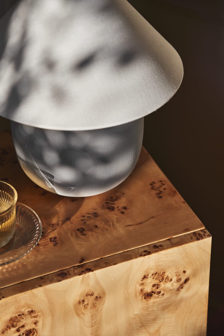 Lampe de table Boulder 29 cm grey-white - Pied de lampe - Scandi Living