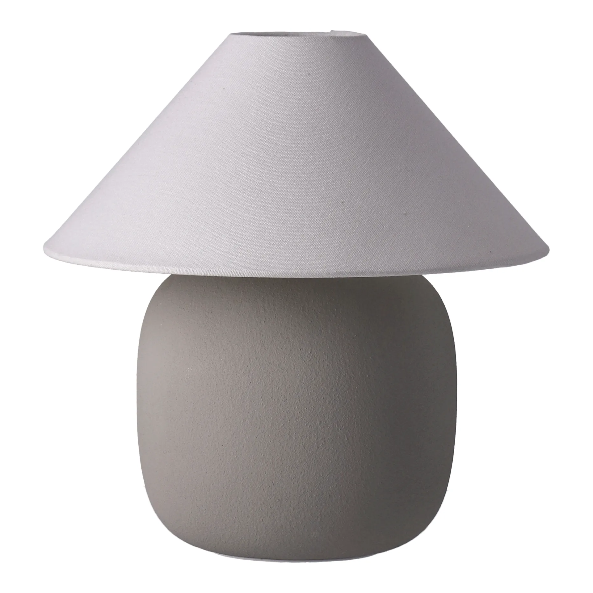 Lampe de table Boulder 29 cm grey-white Scandi Living