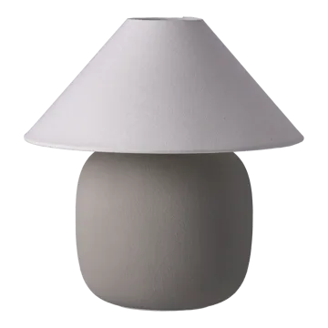 Lampe de table Boulder 29 cm grey-white - Scandi Living