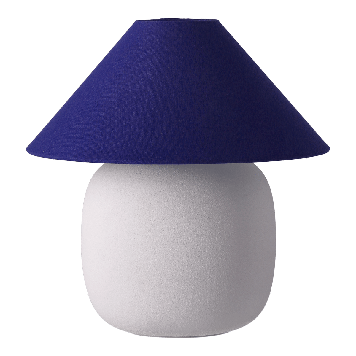 scandi living lampe de table boulder 29 cm white-cobolt