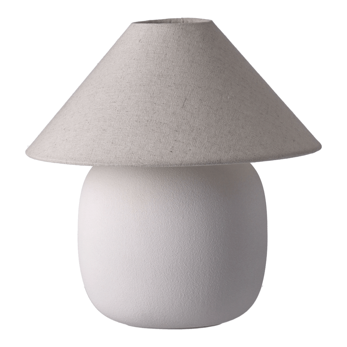 scandi living lampe de table boulder 29 cm white-nature