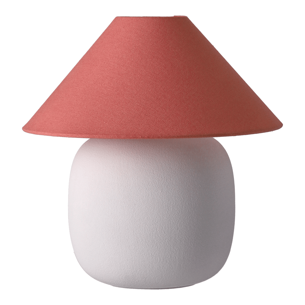 scandi living lampe de table boulder 29 cm white-peach