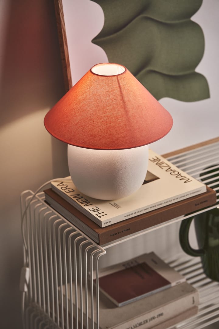 Lampe de table Boulder 29 cm white-peach Scandi Living