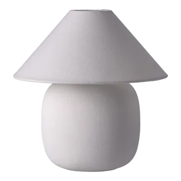 Lampe de table Boulder 29 cm white-white - Scandi Living
