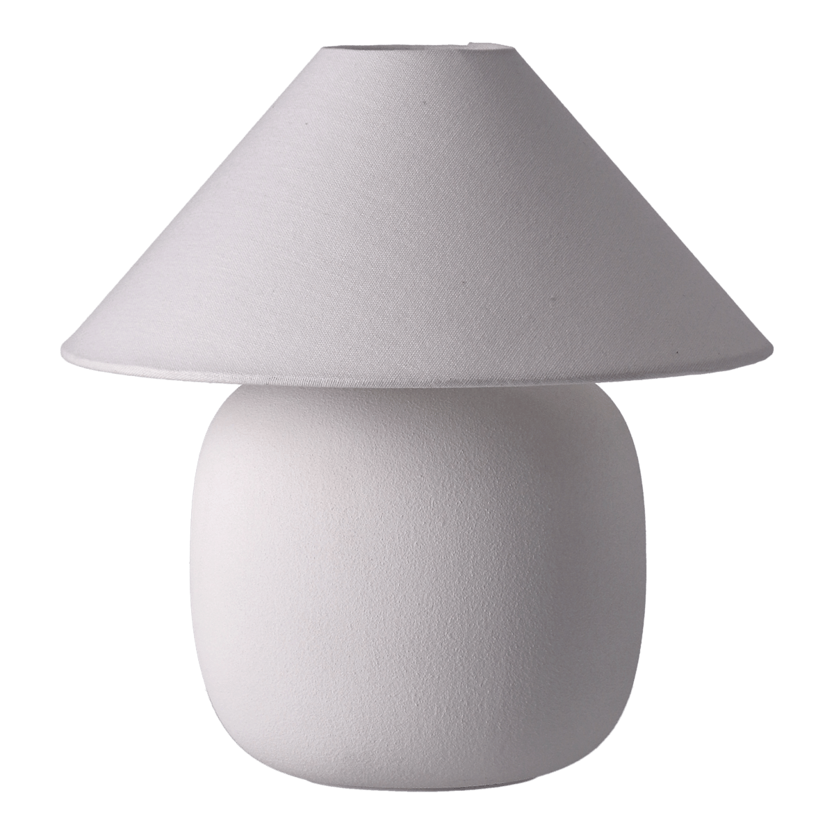scandi living lampe de table boulder 29 cm white-white