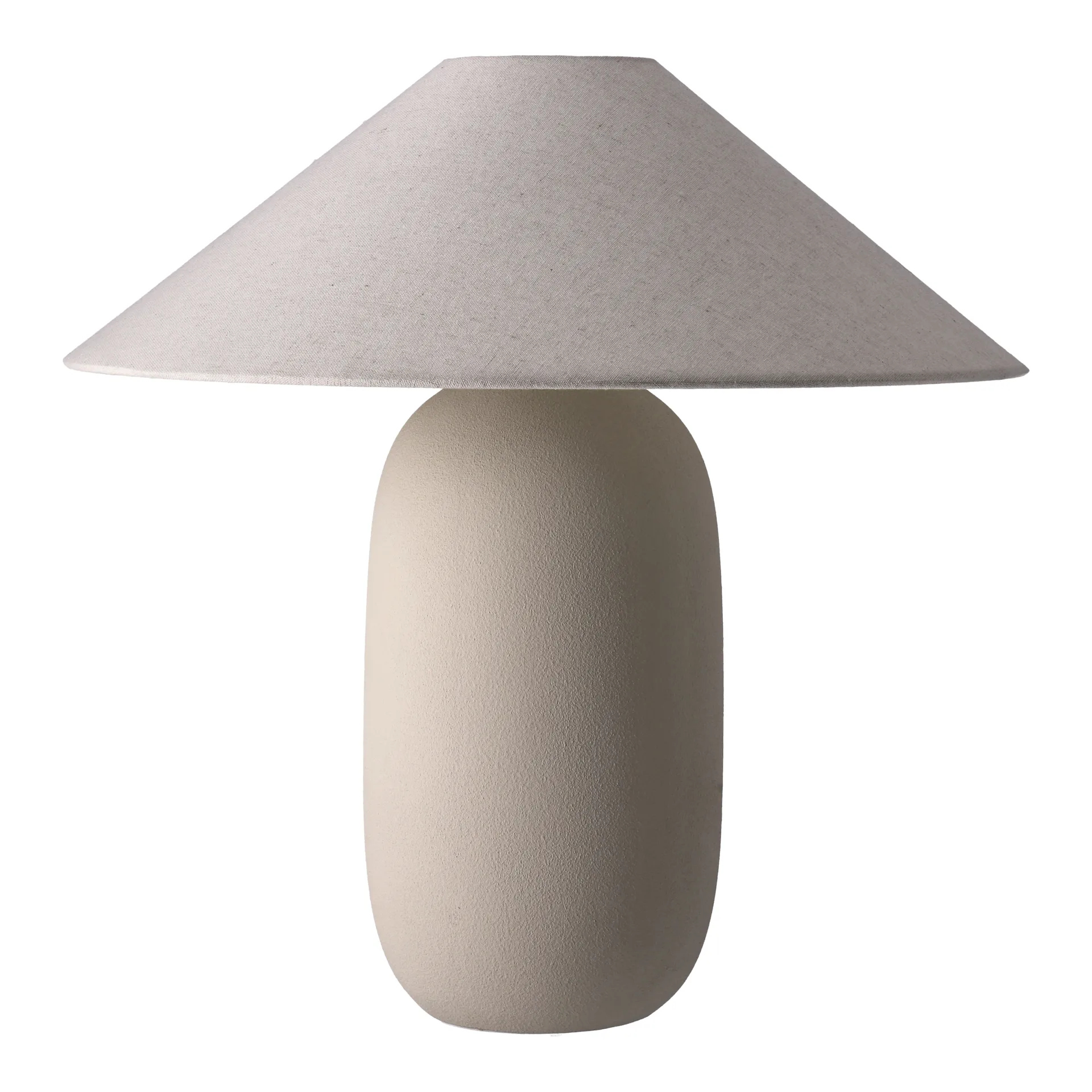 Lampe de table Boulder 48 cm beige-nature Scandi Living