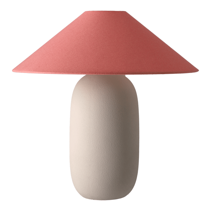 Lampe de table Boulder 48 cm beige-peach - undefined - Scandi Living