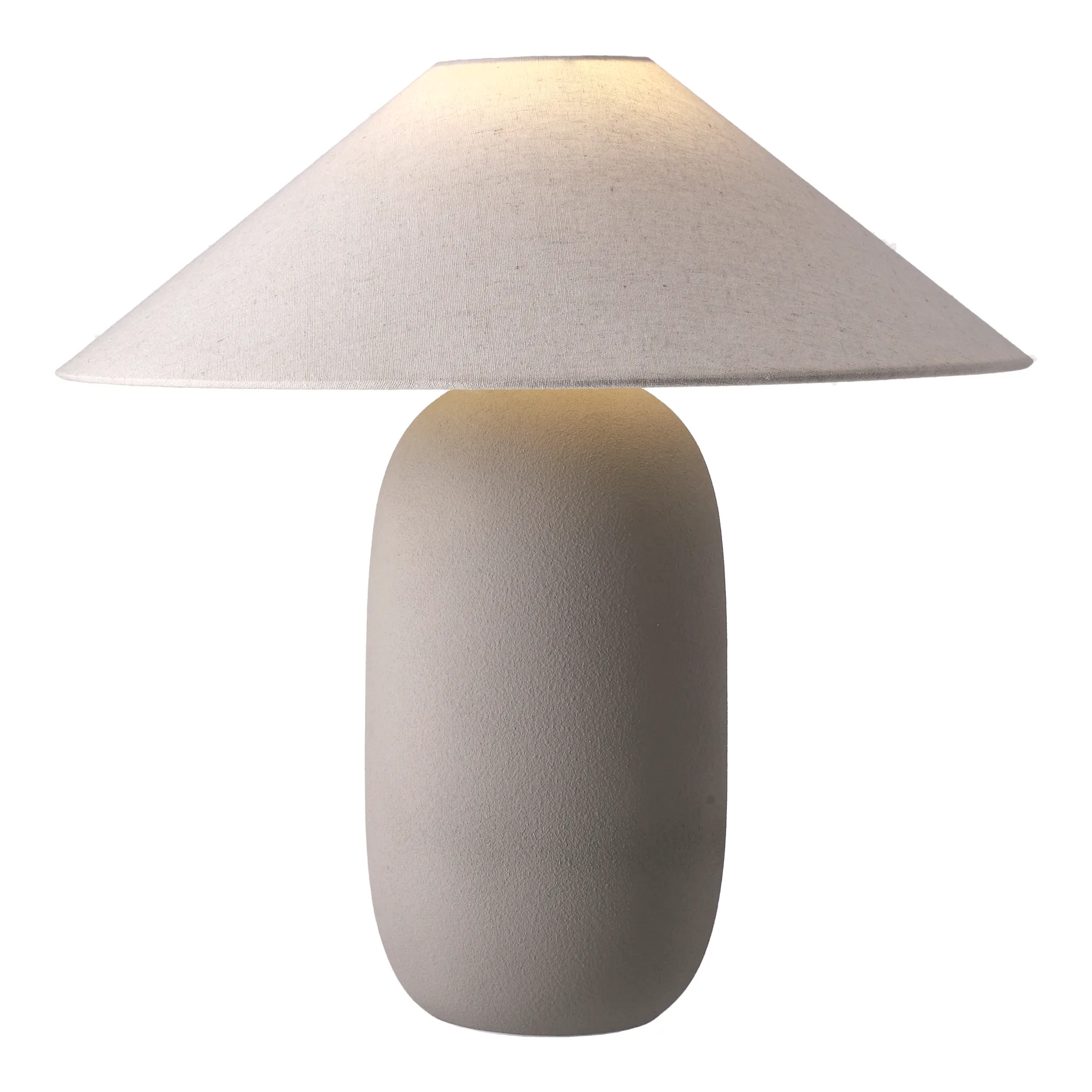 Lampe de table Boulder 48 cm grey-nature Scandi Living