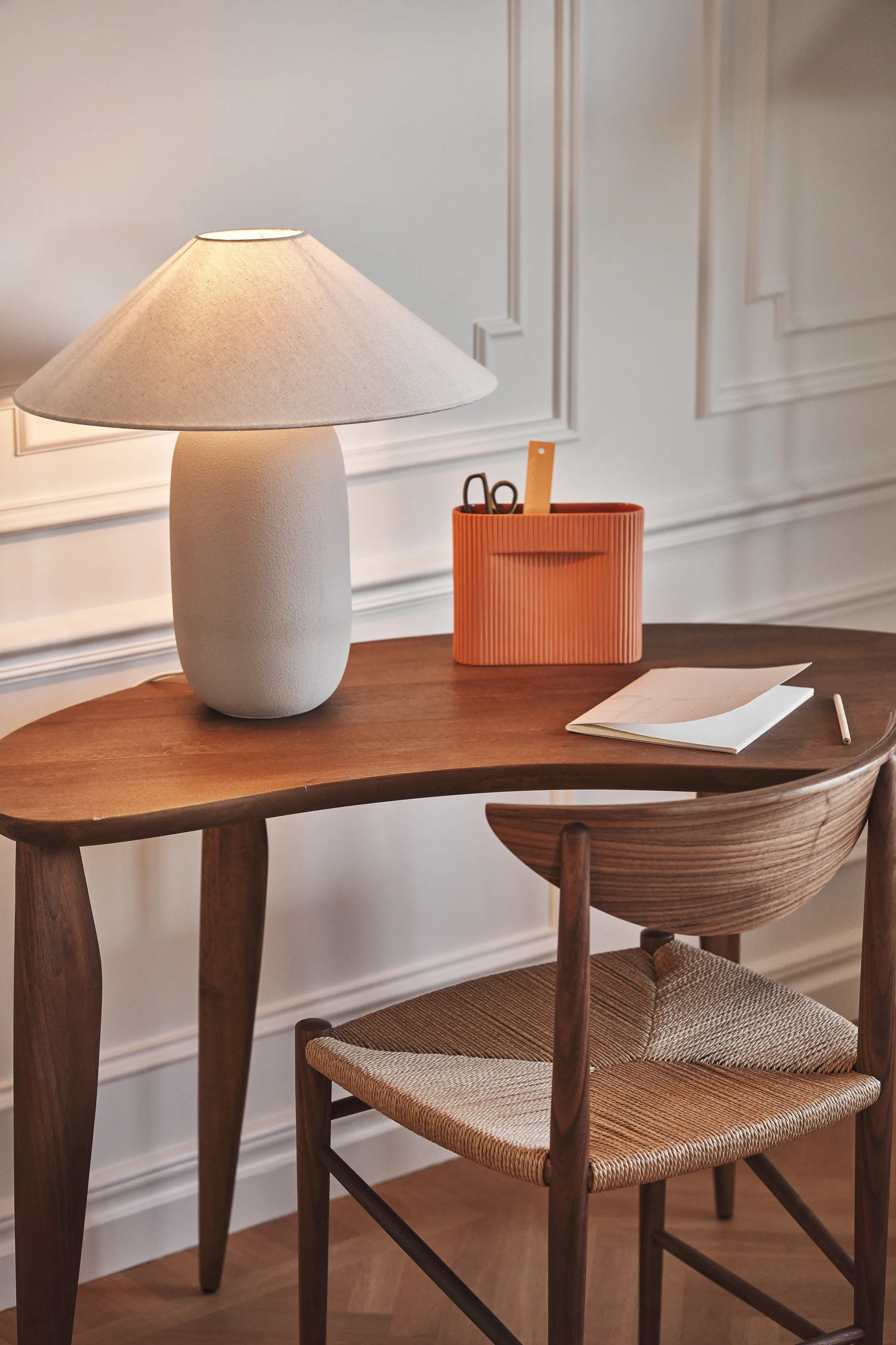 Lampe de table Boulder 48 cm grey-nature Scandi Living