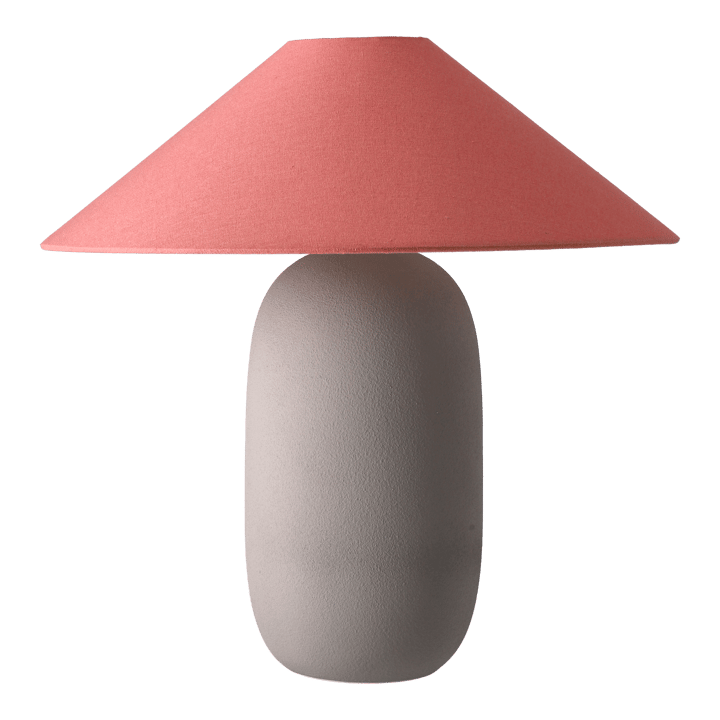 Lampe de table Boulder 48 cm grey-peach Scandi Living