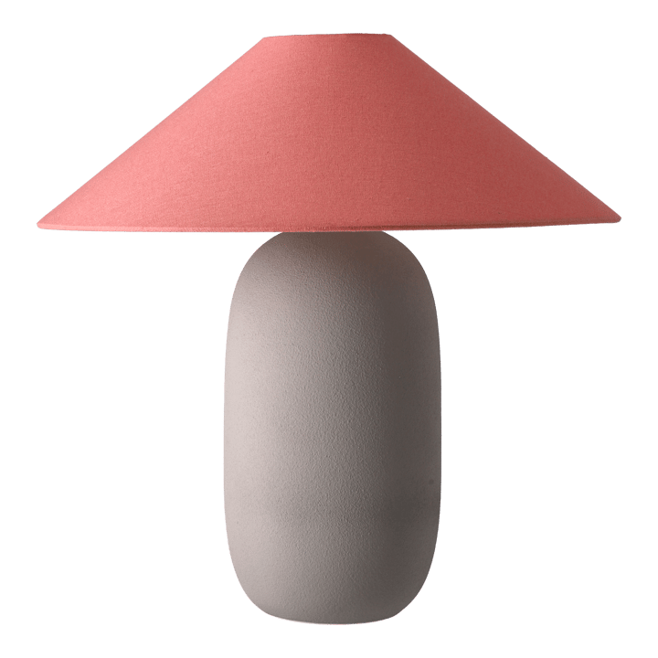 Lampe de table Boulder 48 cm grey-peach - undefined - Scandi Living