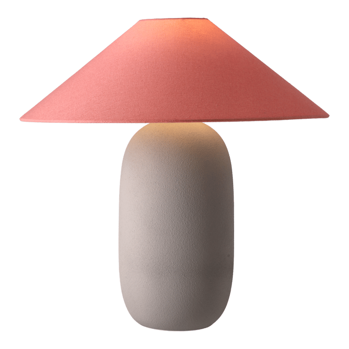 Lampe de table Boulder 48 cm grey-peach - undefined - Scandi Living