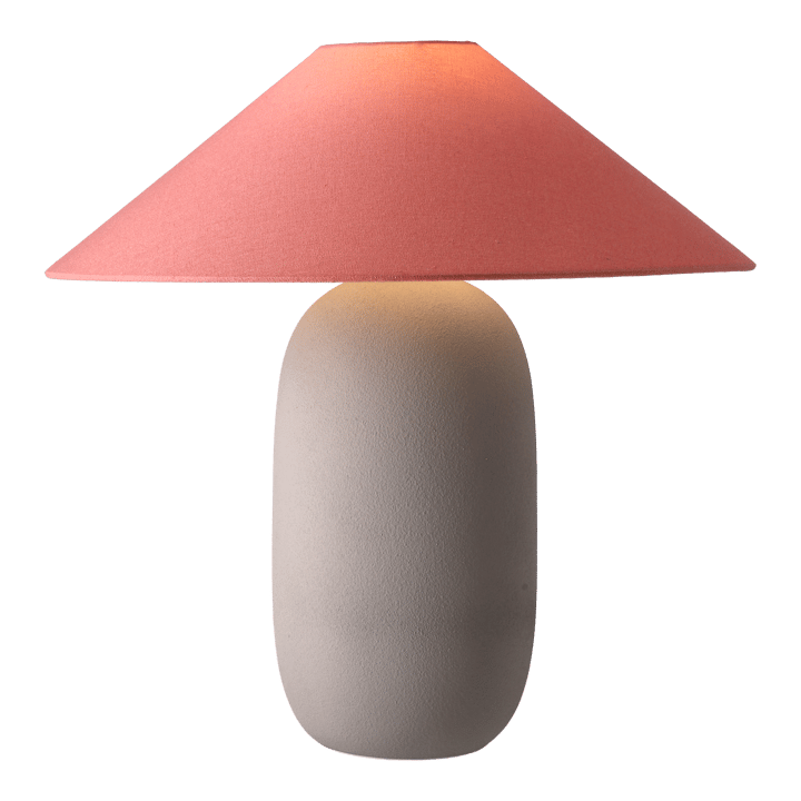 Lampe de table Boulder 48 cm grey-peach Scandi Living