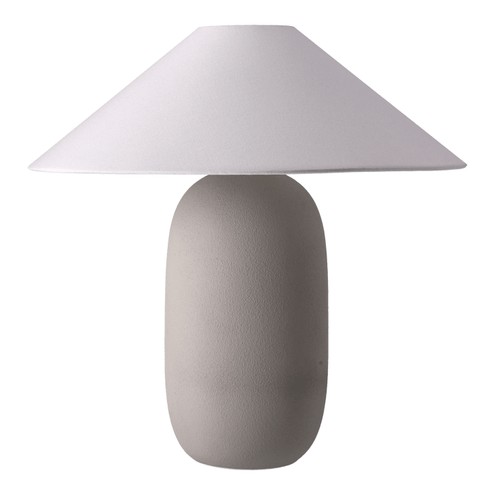 Lampe de table Boulder 48 cm grey-white - Pied de lampe - Scandi Living