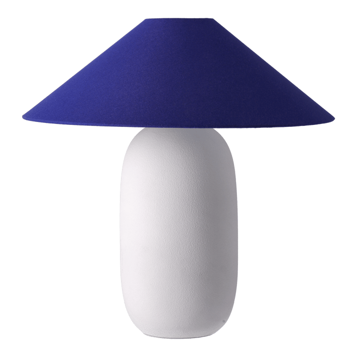 Lampe de table Boulder 48 cm white-cobolt - undefined - Scandi Living