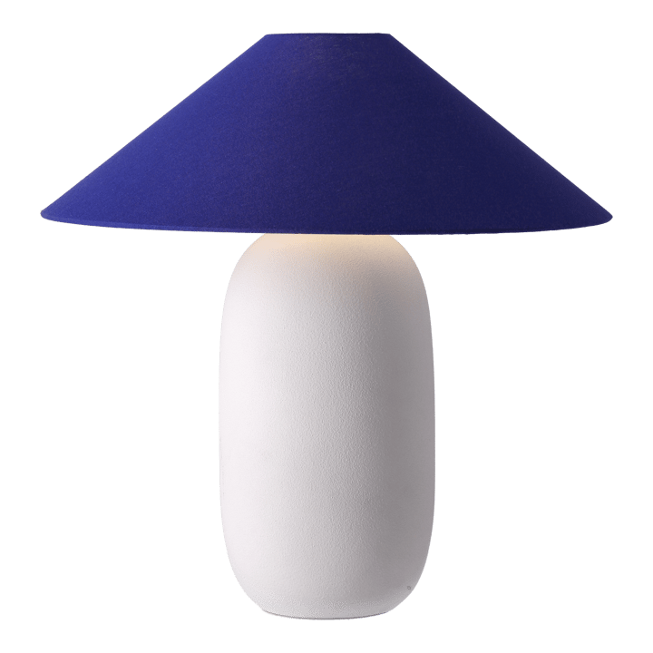 Lampe de table Boulder 48 cm white-cobolt - undefined - Scandi Living