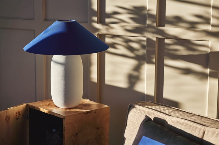 Lampe de table Boulder 48 cm white-cobolt - undefined - Scandi Living