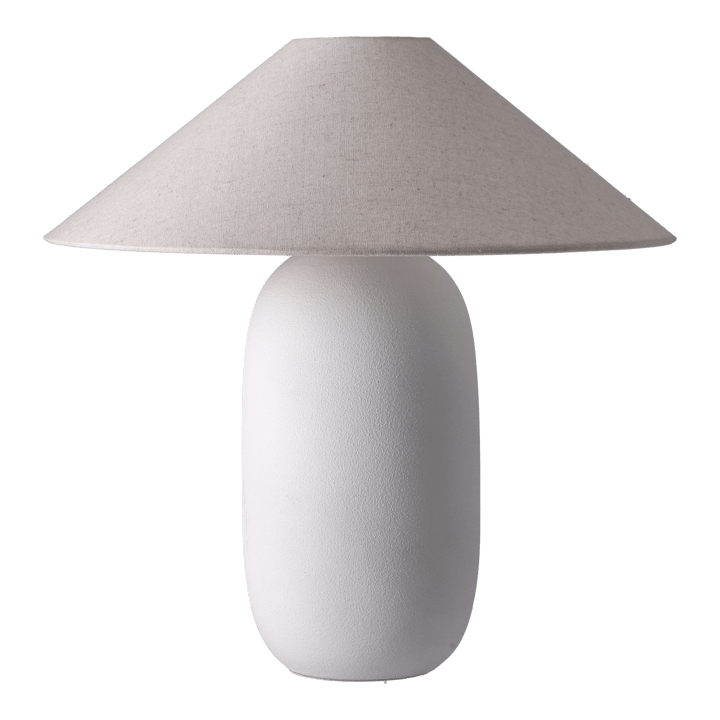 Lampe de table Boulder 48 cm white-nature - Pied de lampe - Scandi Living