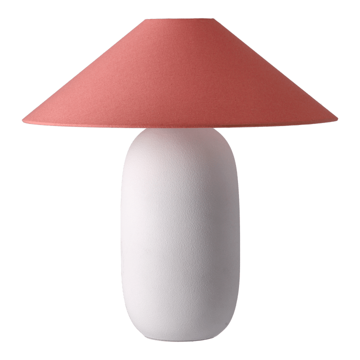 Lampe de table Boulder 48 cm white-peach Scandi Living