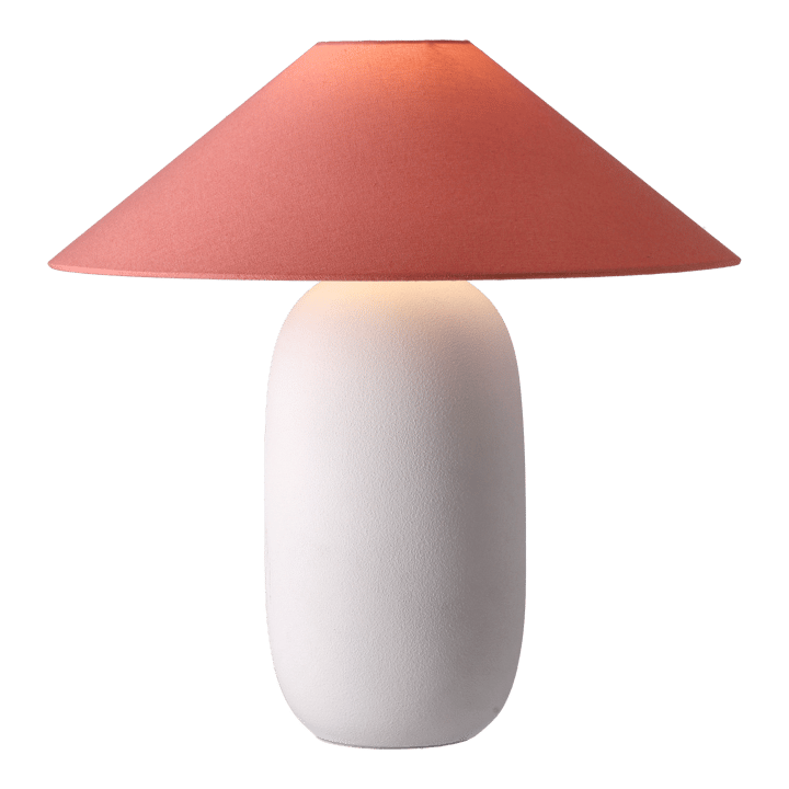 Lampe de table Boulder 48 cm white-peach Scandi Living