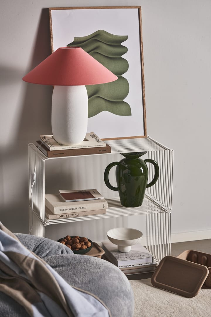 Lampe de table Boulder 48 cm white-peach Scandi Living