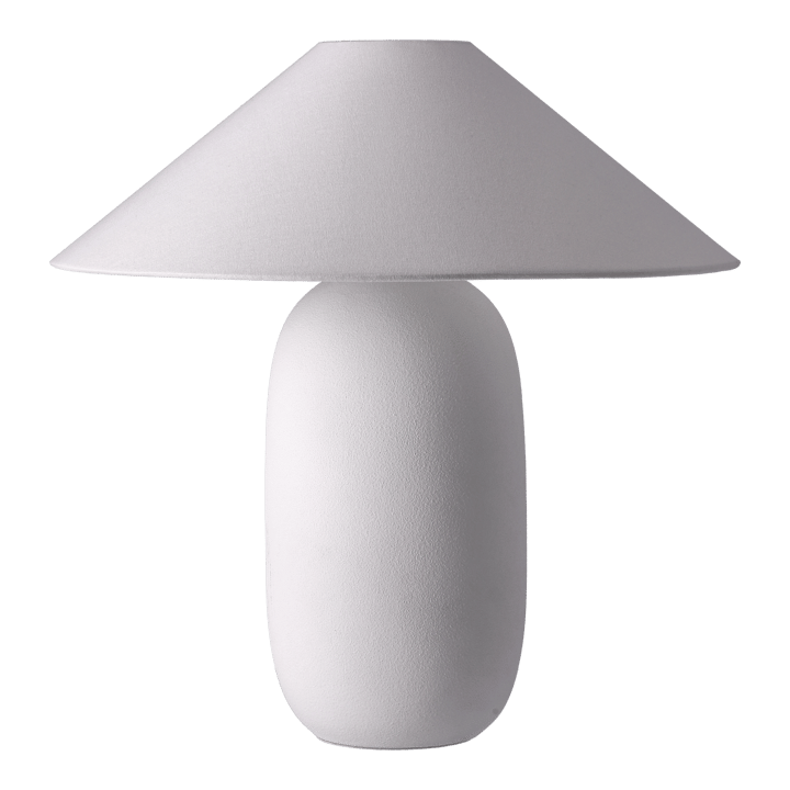 Lampe de table Boulder 48 cm white-white - Pied de lampe - Scandi Living