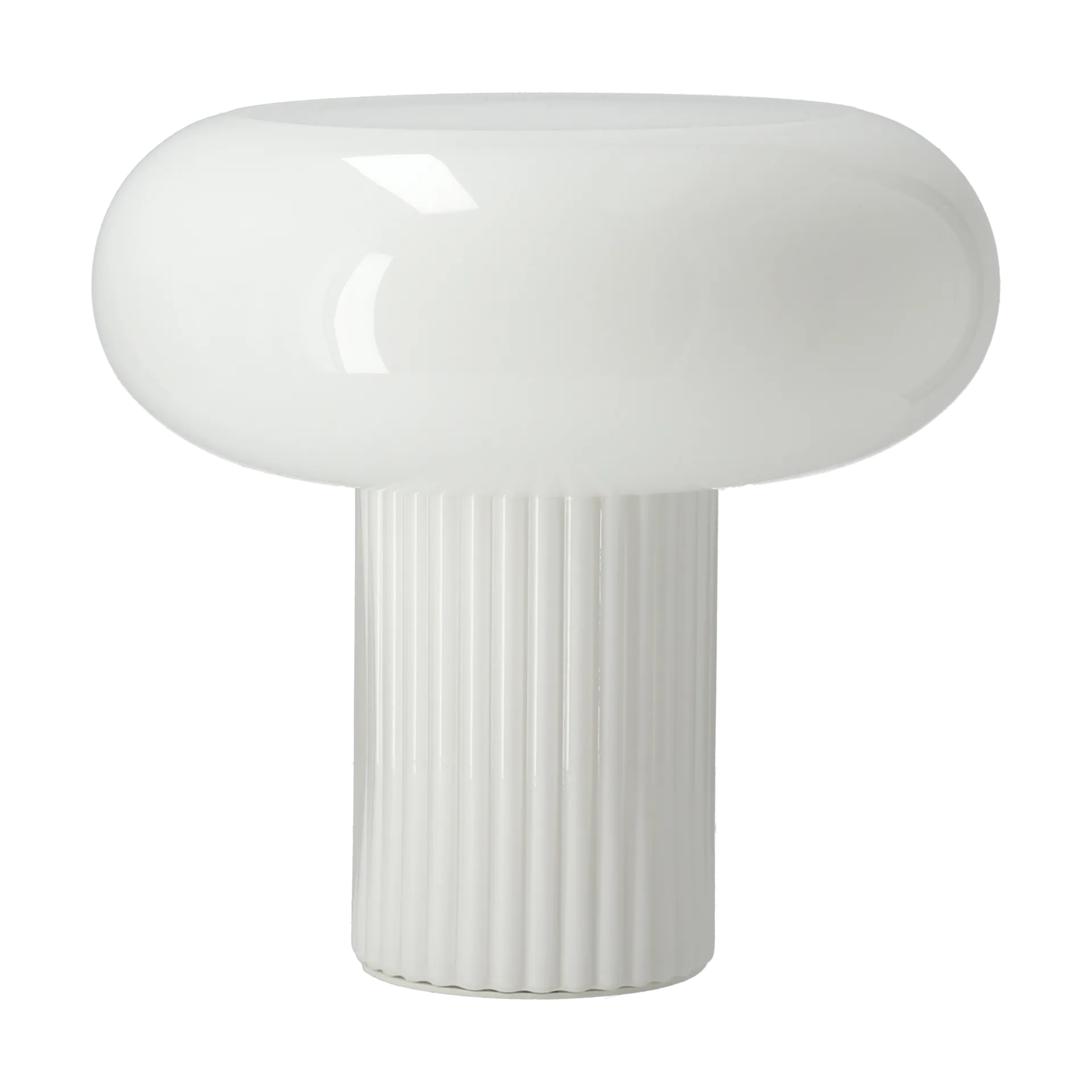 Lampe de table Haven 26 cm, Blanc Scandi Living