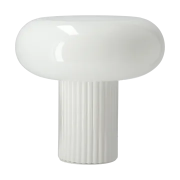 Lampe de table Haven 26 cm - Blanc - Scandi Living