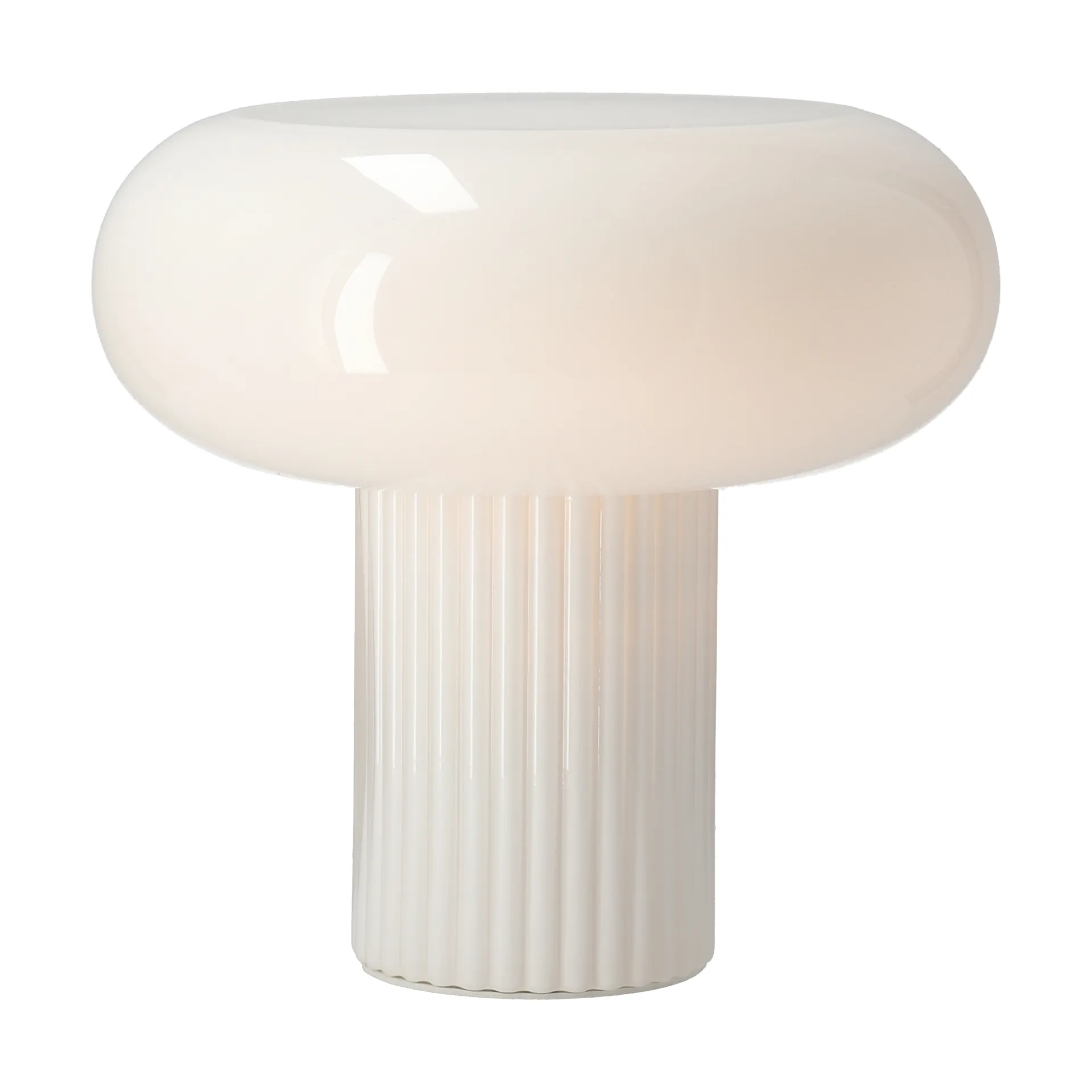 Lampe de table Haven 26 cm, Blanc Scandi Living