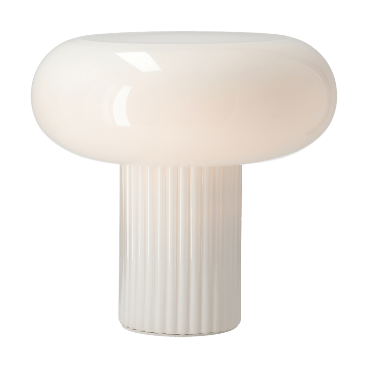 Lampe de table Haven 26 cm, Blanc Scandi Living