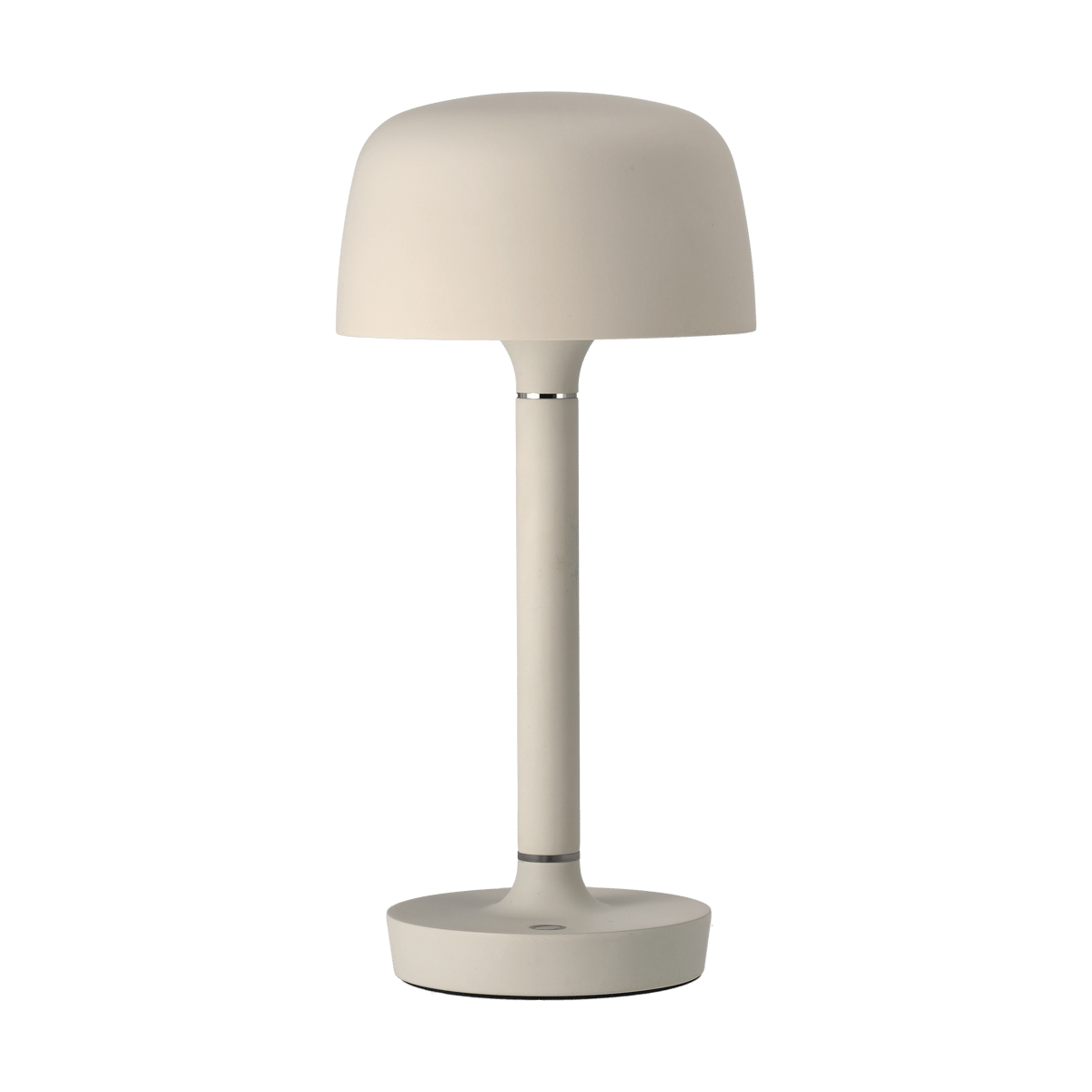 scandi living lampe de table portable halo 25,5 cm beige