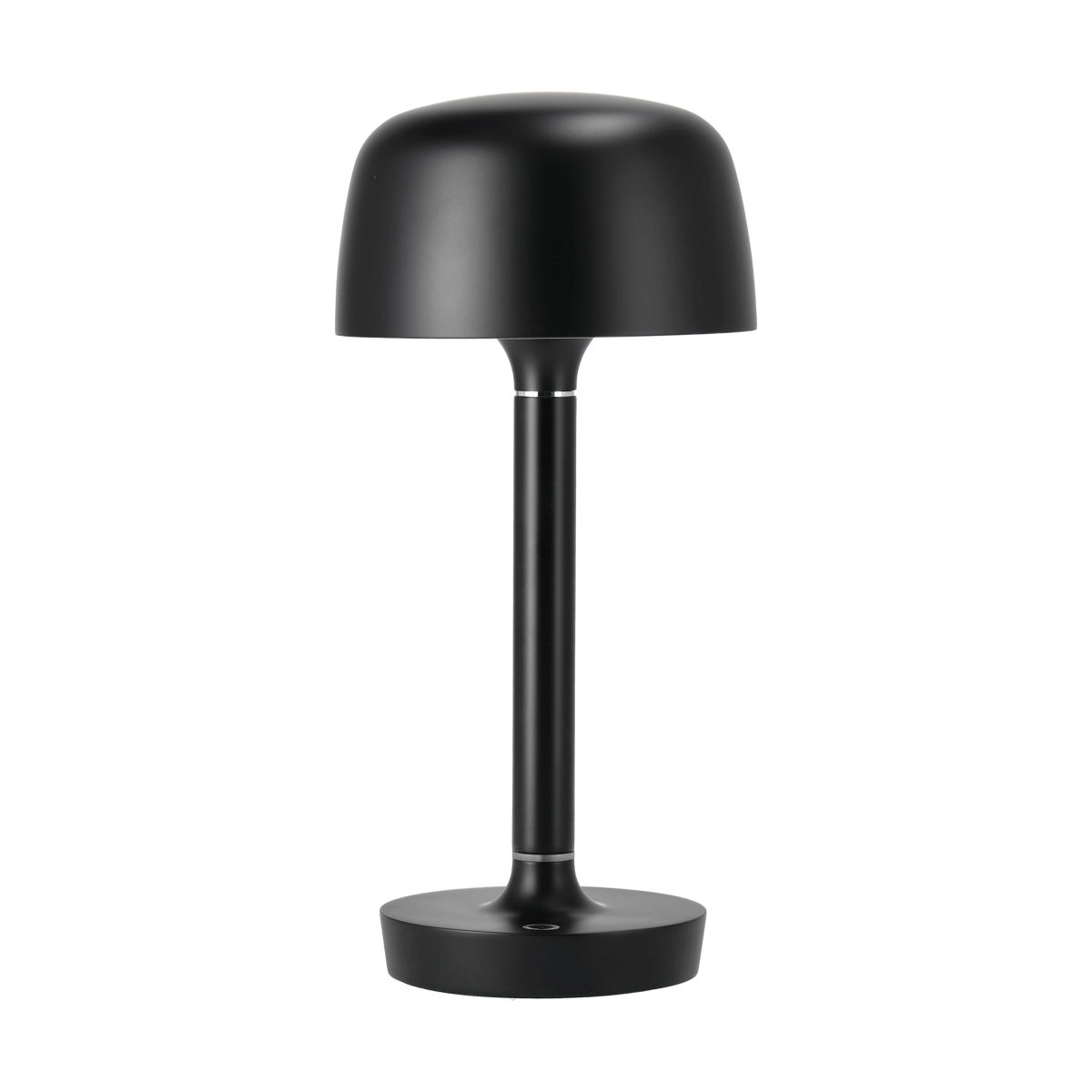 scandi living lampe de table portable halo 25,5 cm black
