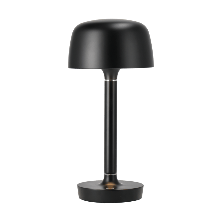Lampe de table portable Halo 25,5 cm, Black Scandi Living